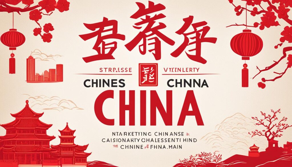Marketing strategies for the Chinese audience