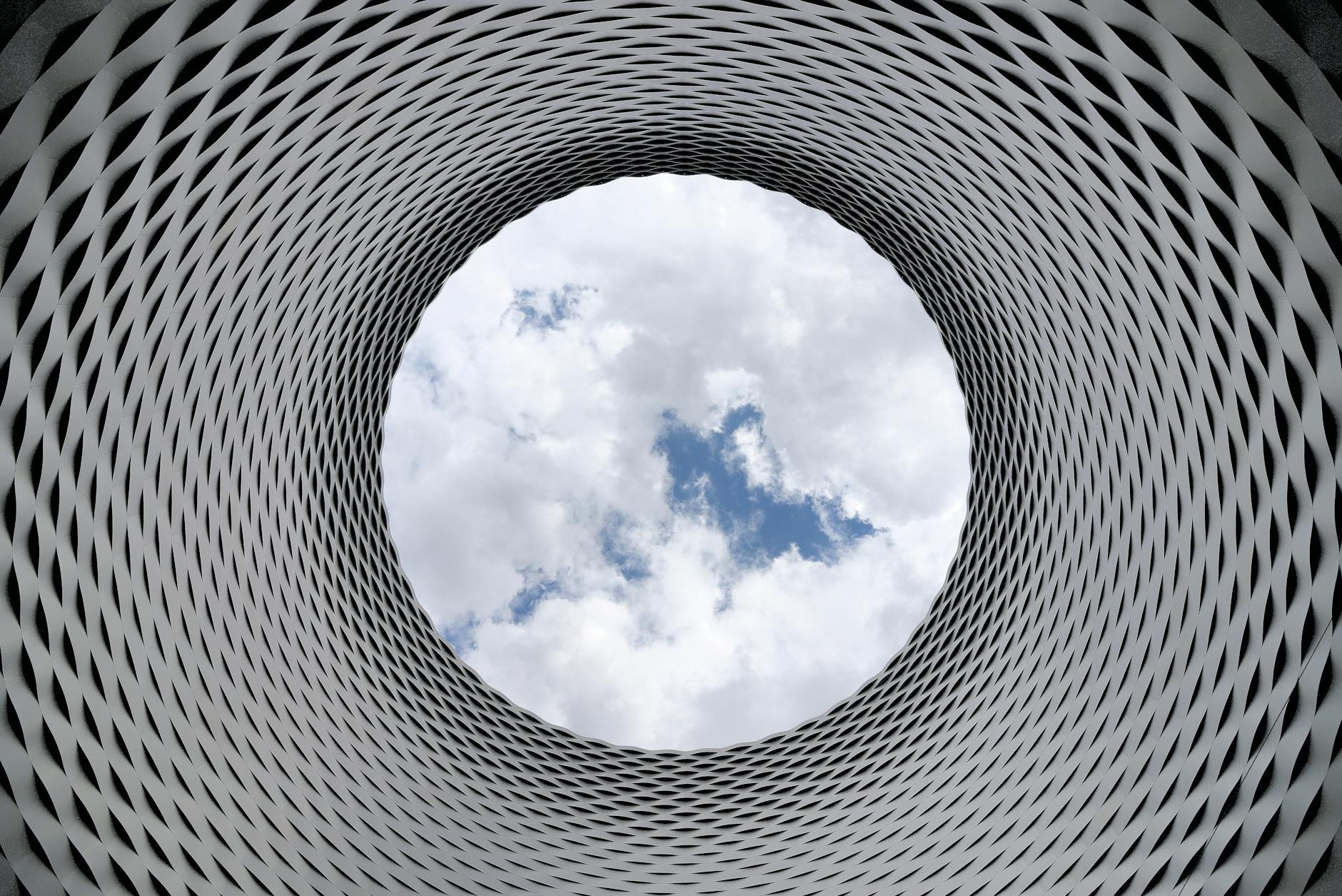 Photo by Pixabay on <a href="https://www.pexels.com/photo/low-angle-photography-of-grey-and-black-tunnel-overlooking-white-cloudy-and-blue-sky-210158/" rel="nofollow">Pexels.com</a>