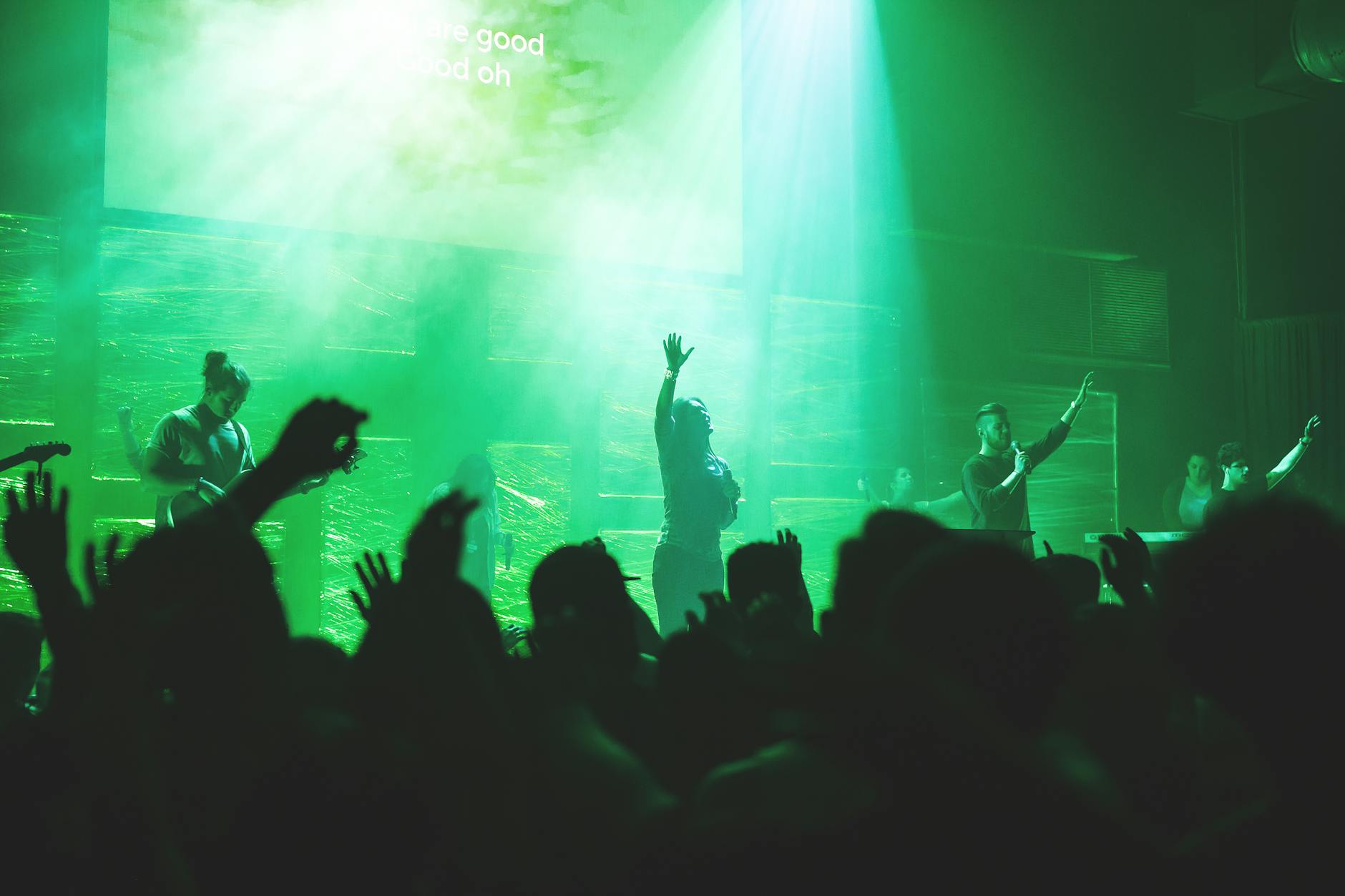 Photo by George Webster on <a href="https://www.pexels.com/photo/people-on-concert-213207/" rel="nofollow">Pexels.com</a>