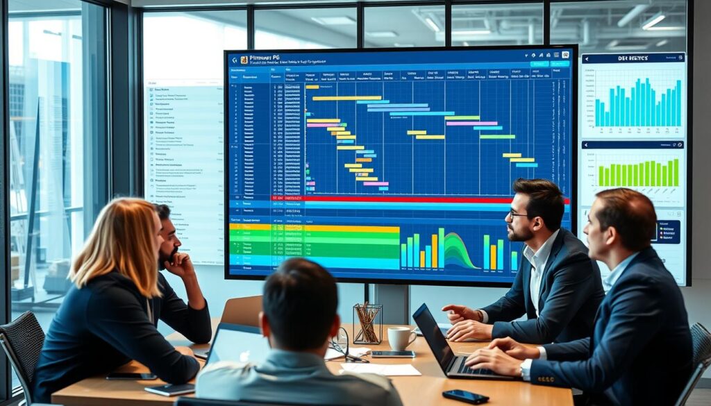 Planning and scheduling with Primavera