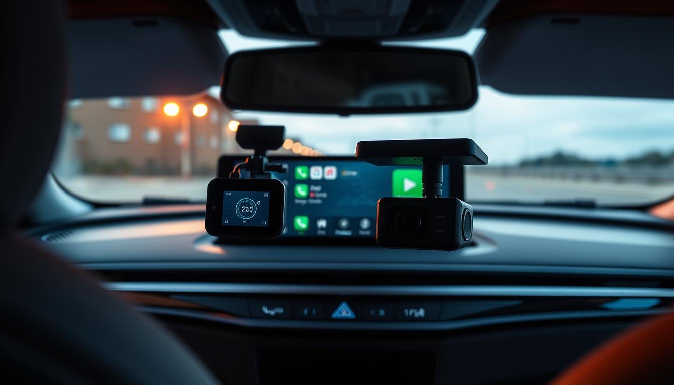 Wireless Apple CarPlay Screen for Car: 4K Dash Cam